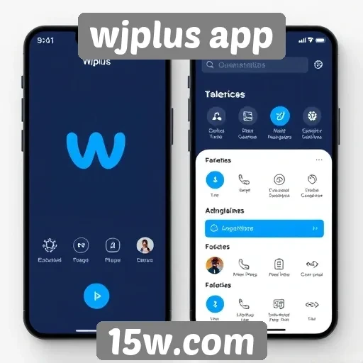 Interface do WJPlus App proporciona usabilidade simplificada
